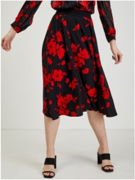 red-black lady floral skirt orsay - ladies