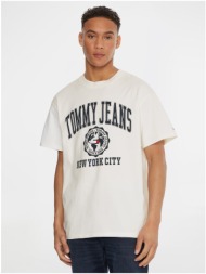 white men`s t-shirt tommy jeans - men