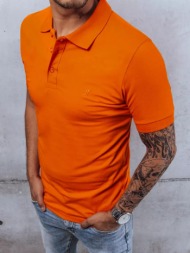 orange dstreet polo t-shirt
