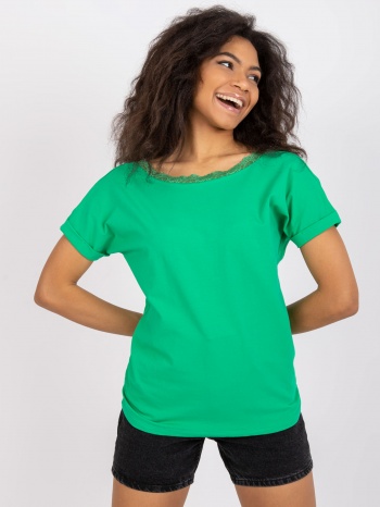 dark green blouse with neckline on back salma rue paris σε προσφορά