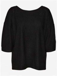 black loose blouse with neckline noisy may city - women