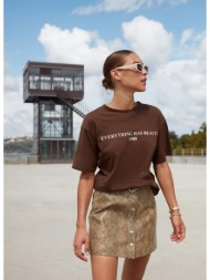 γυναικείο μπλουζάκι trendyol printed