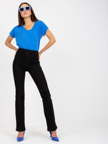 basic dark blue cotton t-shirt for women σε προσφορά