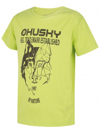 children`s functional t-shirt husky tash k bright green σε προσφορά