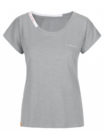 women`s cotton t-shirt kilpi roisin-w light gray σε προσφορά