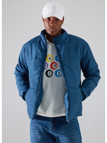 trendyol winter jacket - blue - basic σε προσφορά
