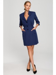 made of emotion woman`s dress m699 navy blue