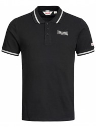 ανδρικό polo μπλουζάκι lonsdale 113923-black