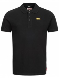 ανδρικό μπλουζάκι πόλο lonsdale 115075-black