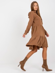 γυναικείο φόρεμα fashionhunters brown