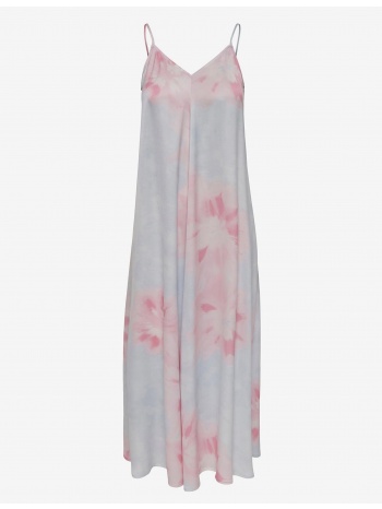 pink-blue patterned midish dress for hangers only tina  σε προσφορά