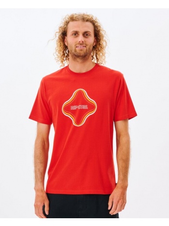 t-shirt rip curl surf revival vibrations tee blood σε προσφορά
