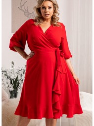 γυναικείο φόρεμα karko red