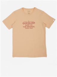 orange boys` t-shirt quiksilver - unisex