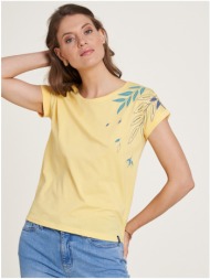 yellow women`s t-shirt tranquillo - women