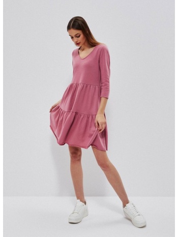 dress with frill - pink σε προσφορά