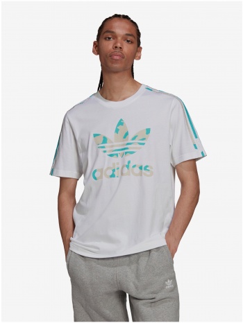 white men`s t-shirt adidas originals camo infill - men σε προσφορά