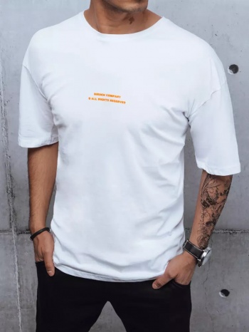 white men`s t-shirt dstreet z with print σε προσφορά