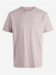 light pink t-shirt jack & jones ozone - men