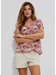 shirt blouse with floral print