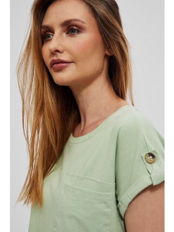 t-shirt with pocket - green σε προσφορά