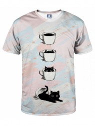 aloha from deer unisex`s black catfee t-shirt tsh afd658