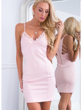 light pink dress with zipper on the back σε προσφορά