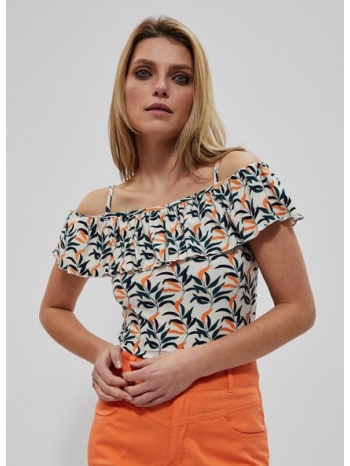 blouse with ruffle straps σε προσφορά