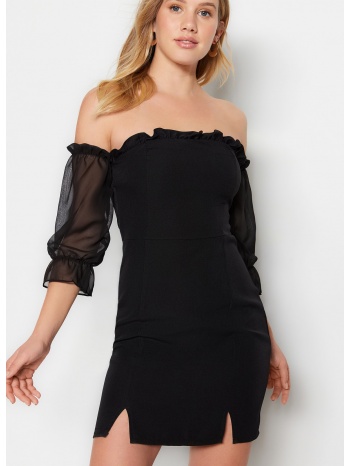 γυναικείο φόρεμα trendyol black σε προσφορά