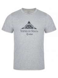 men`s outdoor t-shirt kilpi garove-m light gray