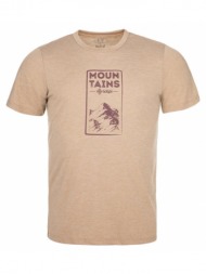 men`s outdoor t-shirt kilpi garove-m beige