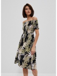 dress with floral motif