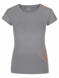 women`s functional t-shirt kilpi lismain-w light gray