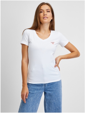 white women`s t-shirt guess - women σε προσφορά
