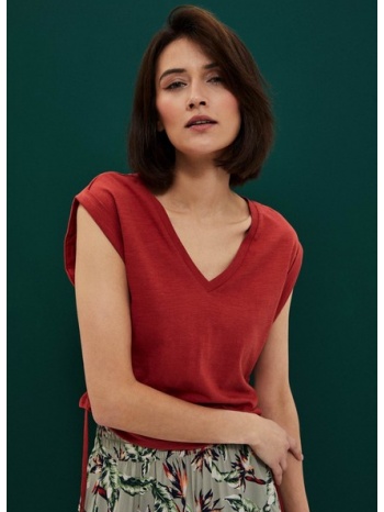 γυναικείο μπλουζάκι moodo knitwear σε προσφορά