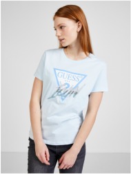 γυναικείο t-shirt guess light blue