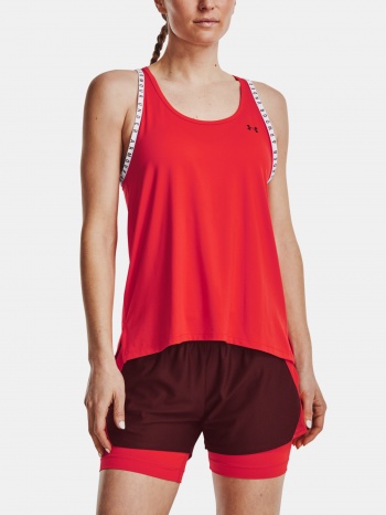 under armour tank top ua knockout tank-red - women σε προσφορά