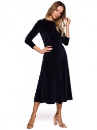 made of emotion woman`s dress m557 navy blue