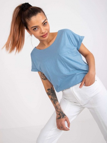 basic light blue ventura t-shirt for women σε προσφορά