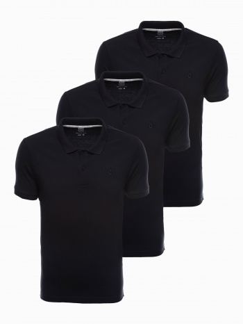 ανδρικό μπλουζάκι πόλο ombre 3 pack σε προσφορά