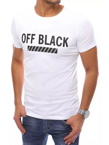 dstreet white men`s t-shirt σε προσφορά