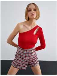 koton blouse - red - slim fit