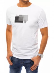 white men`s t-shirt dstreet with print