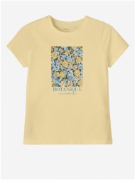 yellow girl patterned t-shirt name it damily - unisex
