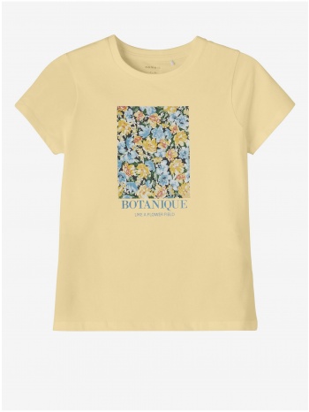 yellow girl patterned t-shirt name it damily - unisex σε προσφορά