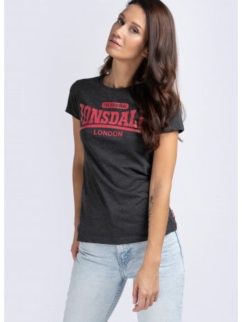 γυναικείο t-shirt lonsdale 114026-marl black