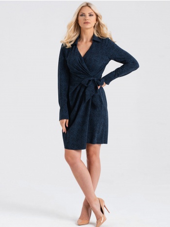look made with love woman`s dress 743 beatrice navy blue σε προσφορά