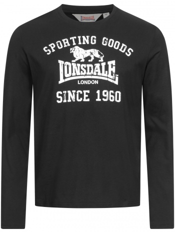 ανδρικό μακρυμάνικο μπλουζάκι lonsdale original σε προσφορά