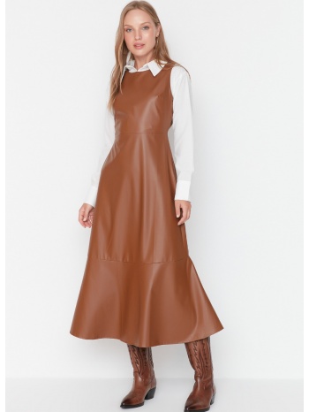 γυναικείο φόρεμα trendyol faux leather σε προσφορά