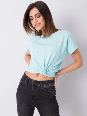 mint t-shirt with neckline on the back σε προσφορά
